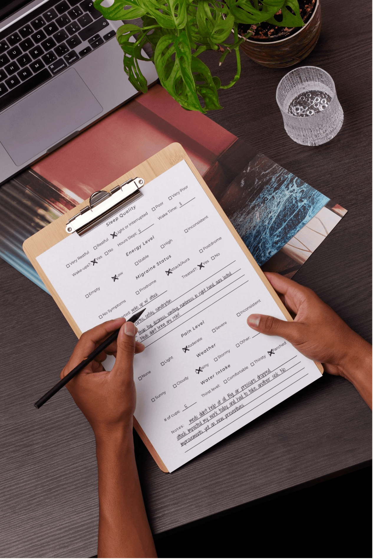 Digital Unbreakable Migraine Tracker & Reflection Journal