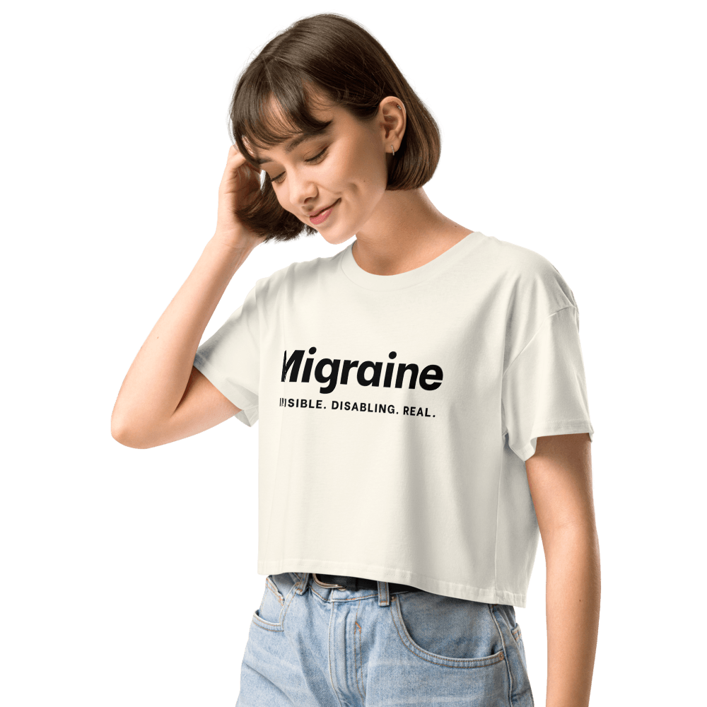 Migraine Awareness Crop Top