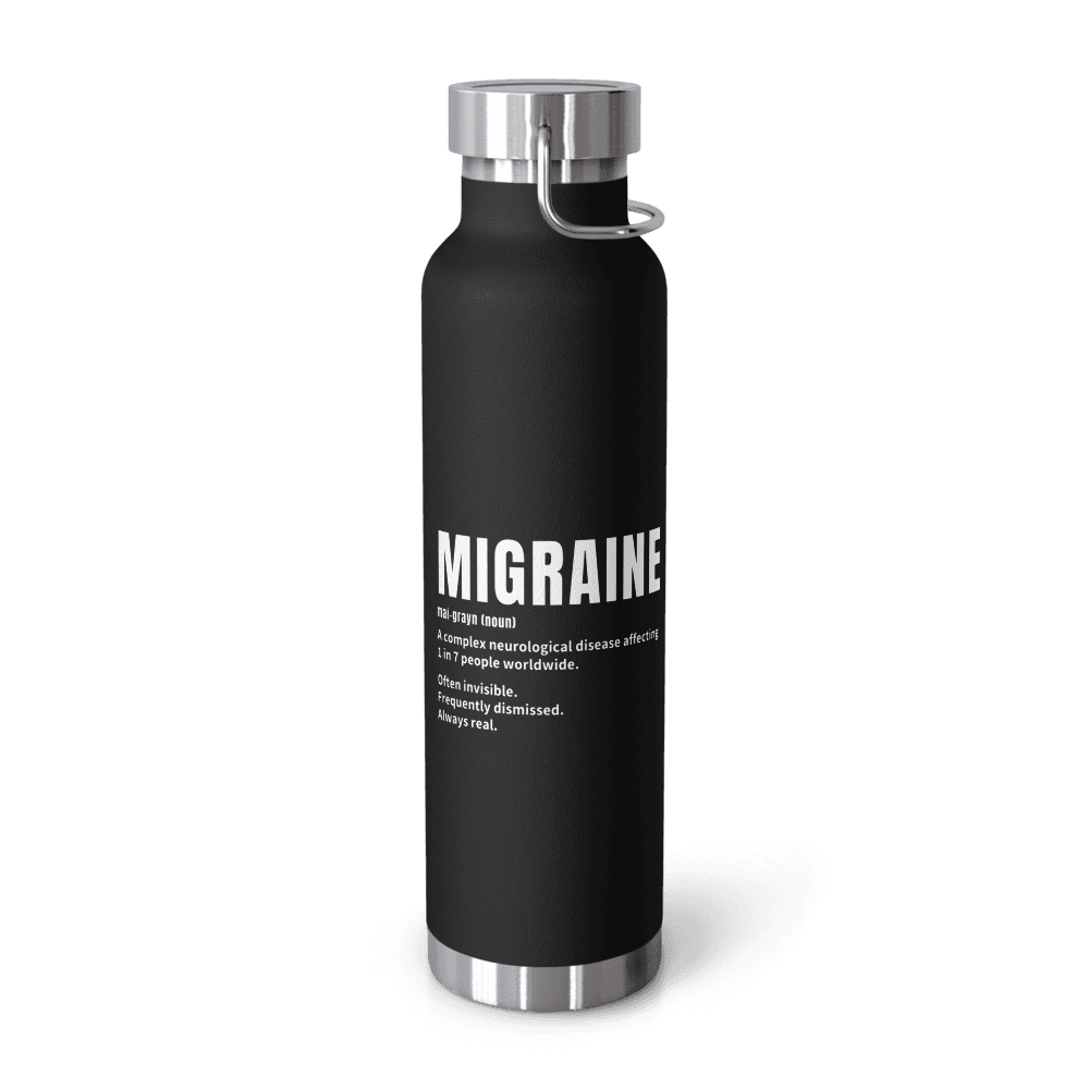 Migraine Definition Insulated Water Bottle
