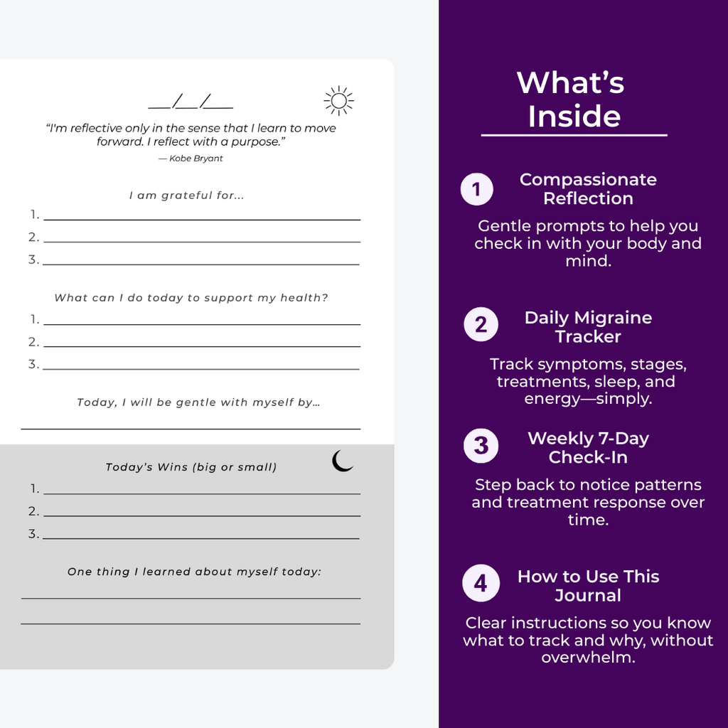 A Journal Designed for Life With Migraine