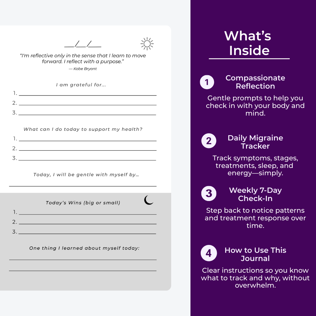A Journal Designed for Life With Migraine