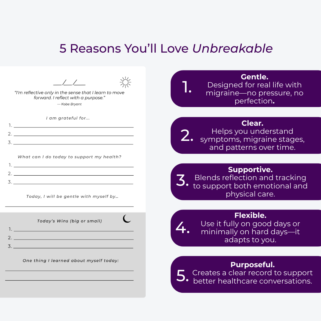 A Journal Designed for Life With Migraine