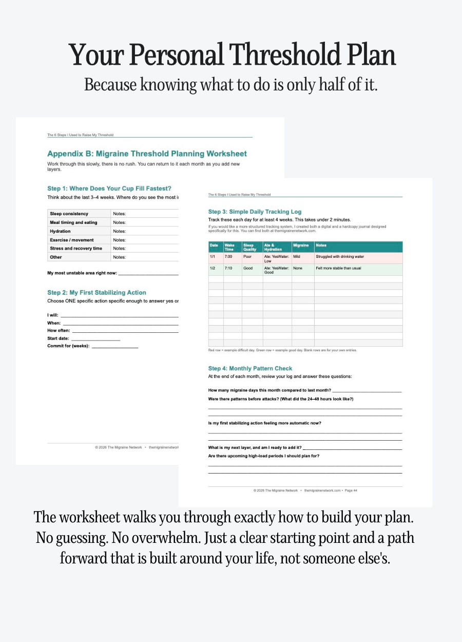 The Migraine Threshold Guide: 6 Steps to Fewer Attacks