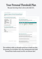 The Migraine Threshold Guide: 6 Steps to Fewer Attacks