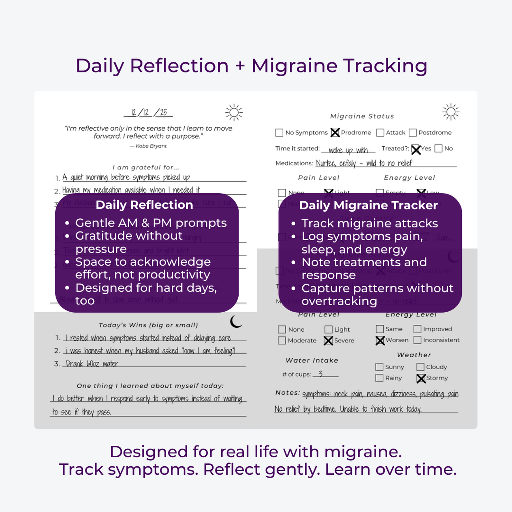 A Journal Designed for Life With Migraine