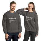 Migraine Definition Sweatshirt