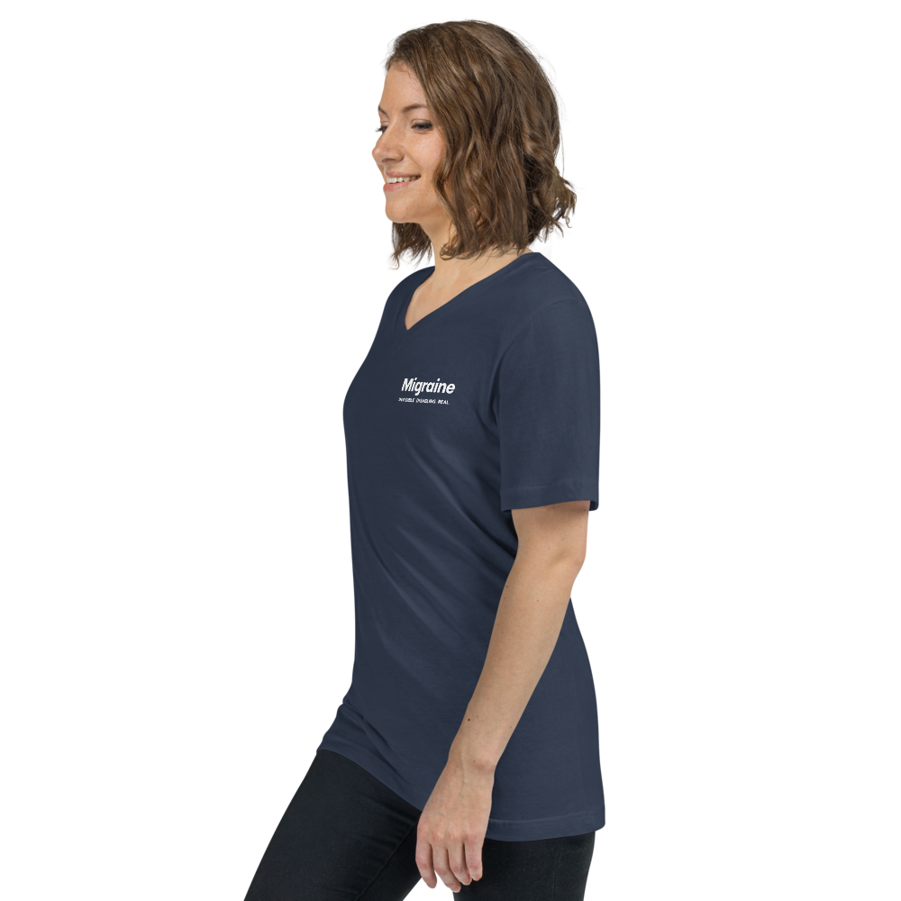Migraine Awareness V-Neck Shirt