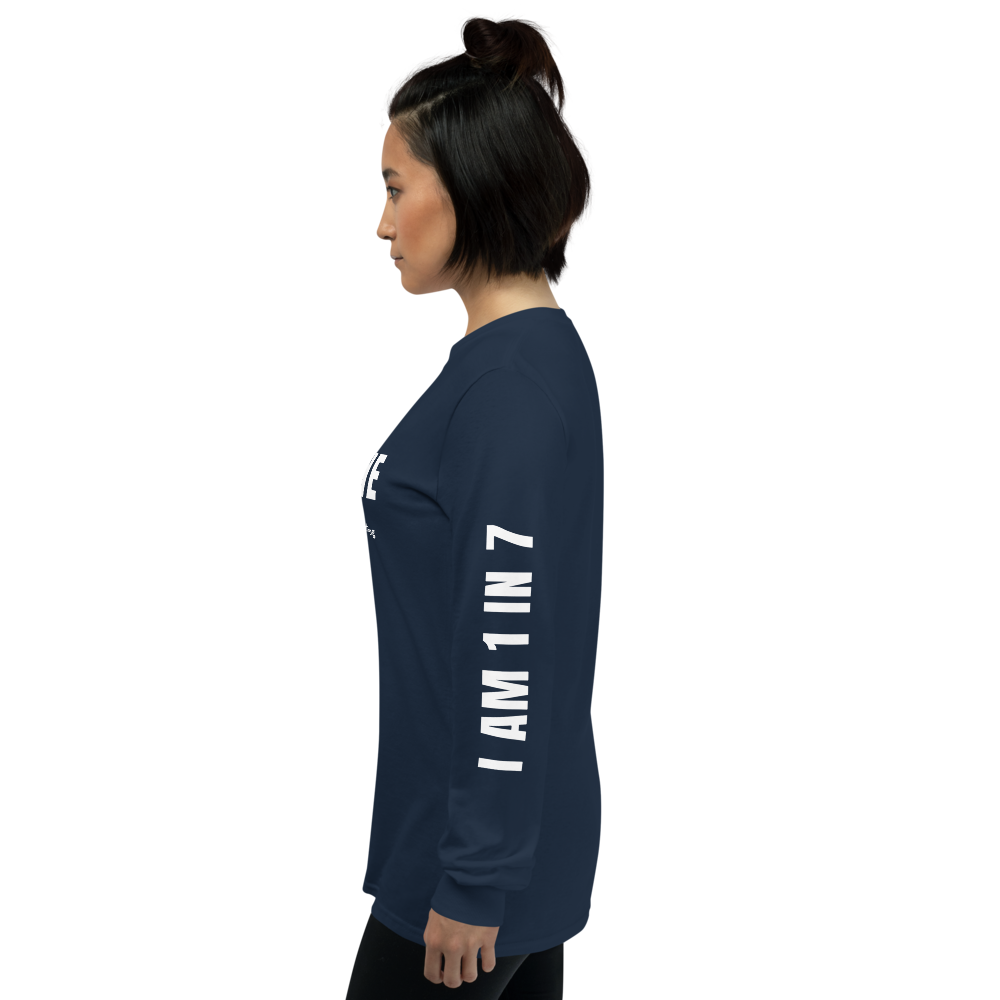 1 in 7 Long Sleeve Tee thumbnail 3