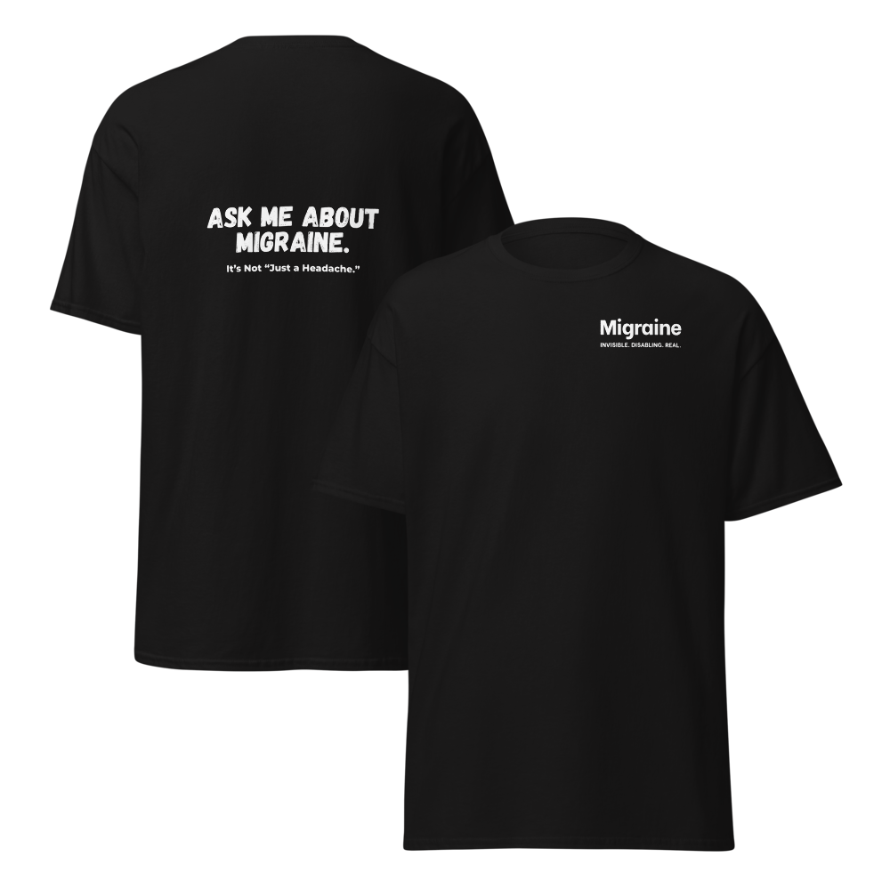 Migraine Awareness Classic Tee thumbnail 3