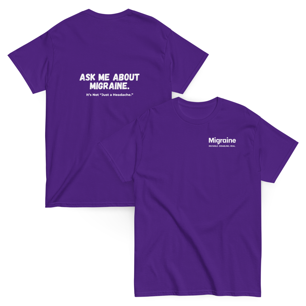 Migraine Awareness Classic Tee thumbnail 8