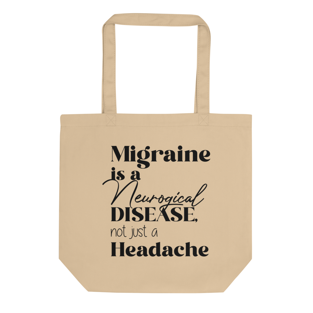Migraine Awareness Tote Bag thumbnail 2