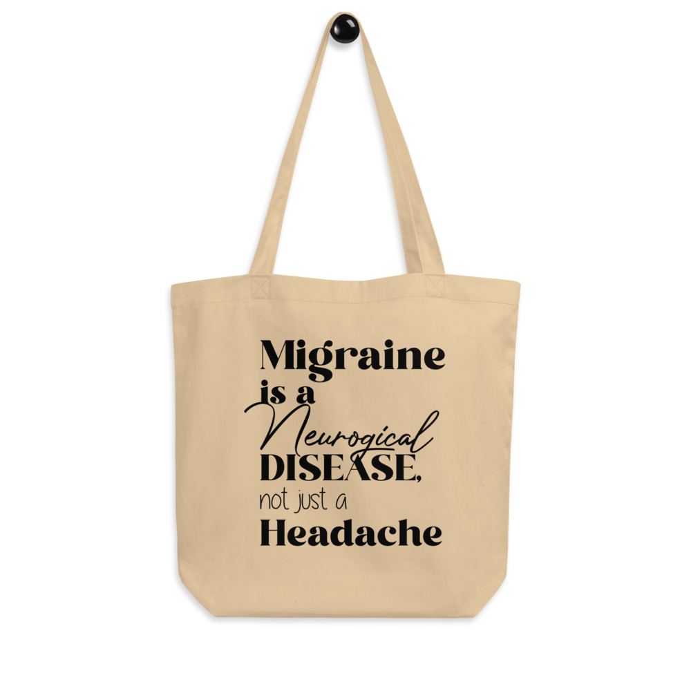 Migraine Awareness Tote Bag thumbnail 3