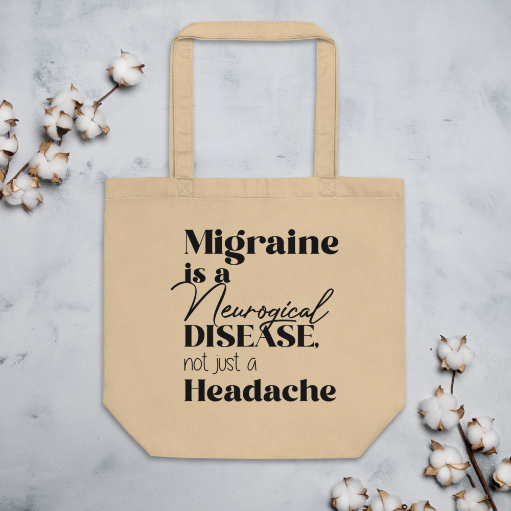Migraine Awareness Tote Bag thumbnail 5