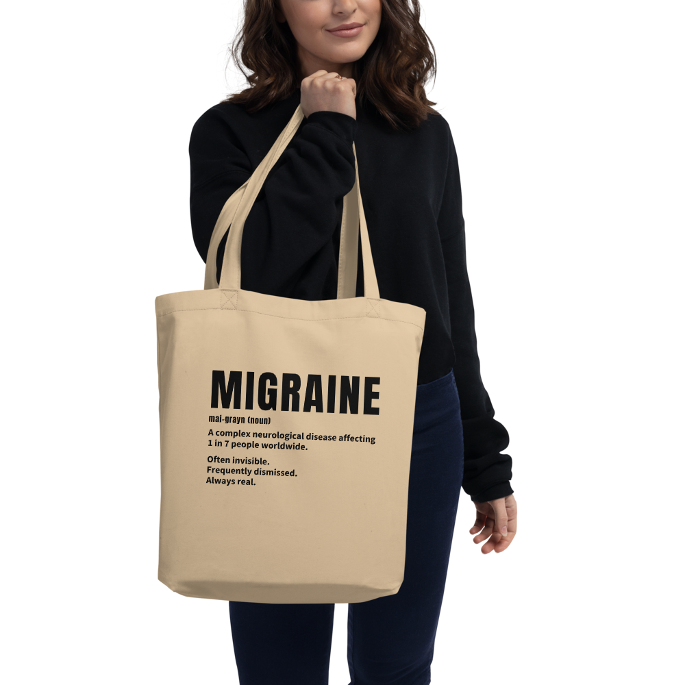 Migraine Definition Tote Bag — image 1