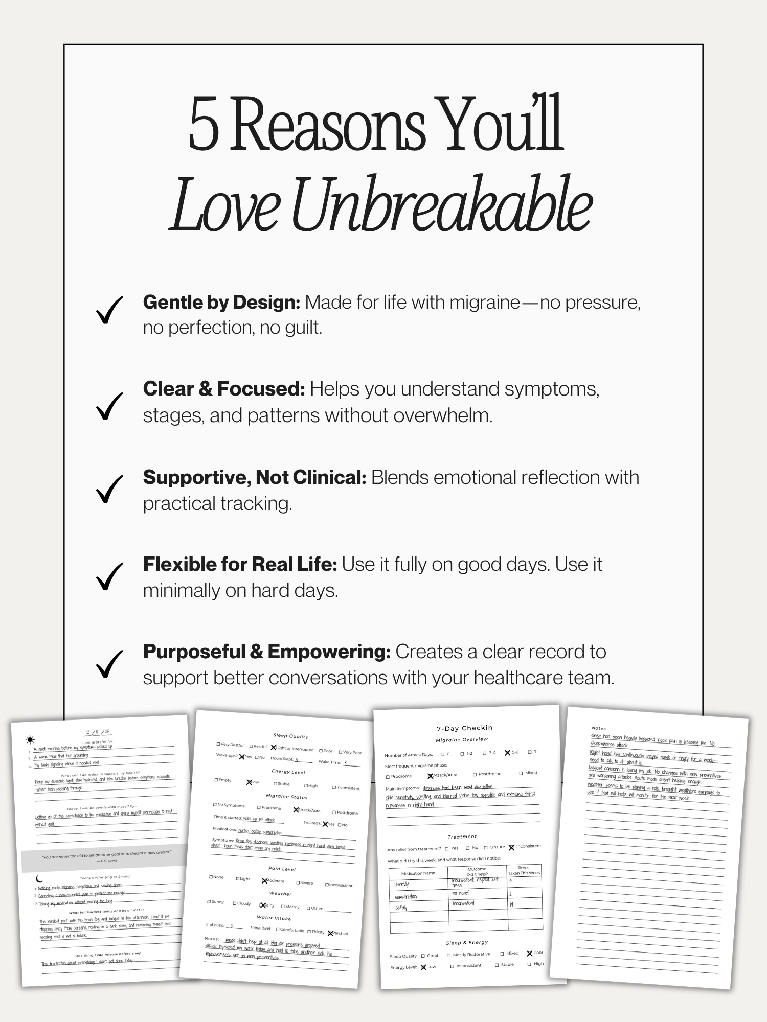 The Migraine Bundle: Guide + Journal thumbnail 6