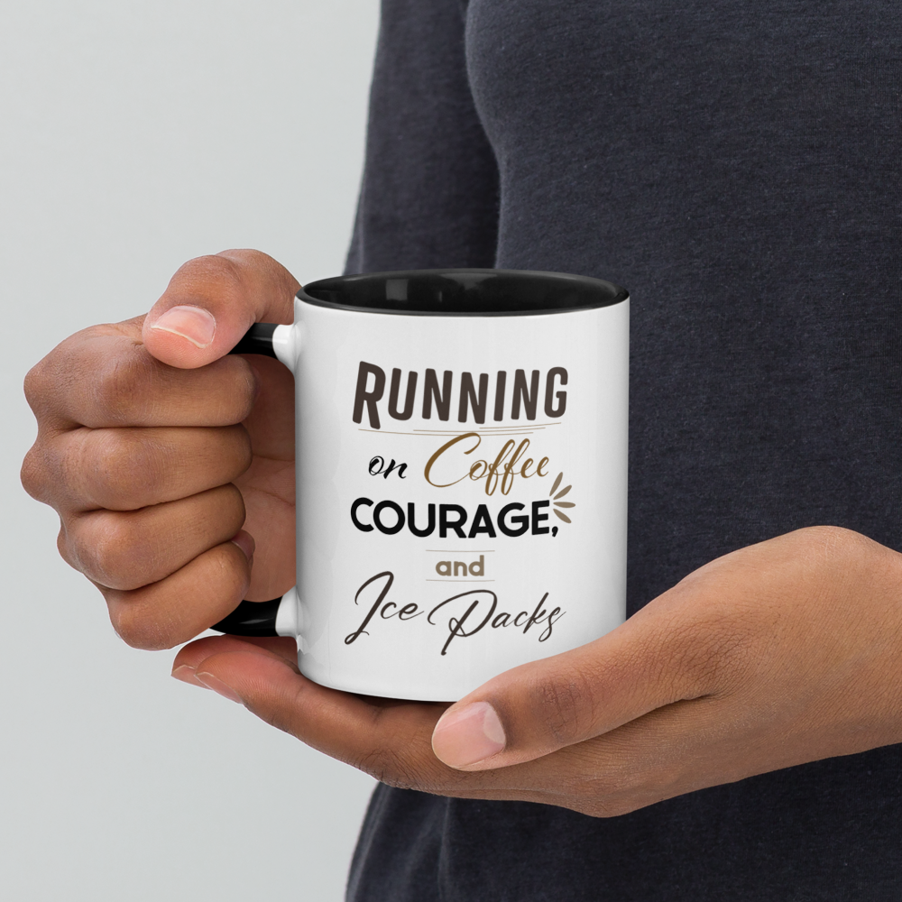 "Running on Coffee" Migraine Mug thumbnail 3