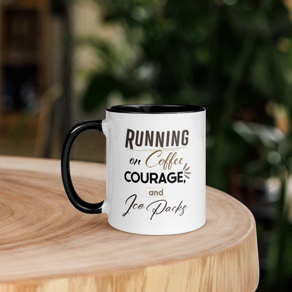 "Running on Coffee" Migraine Mug — image 1